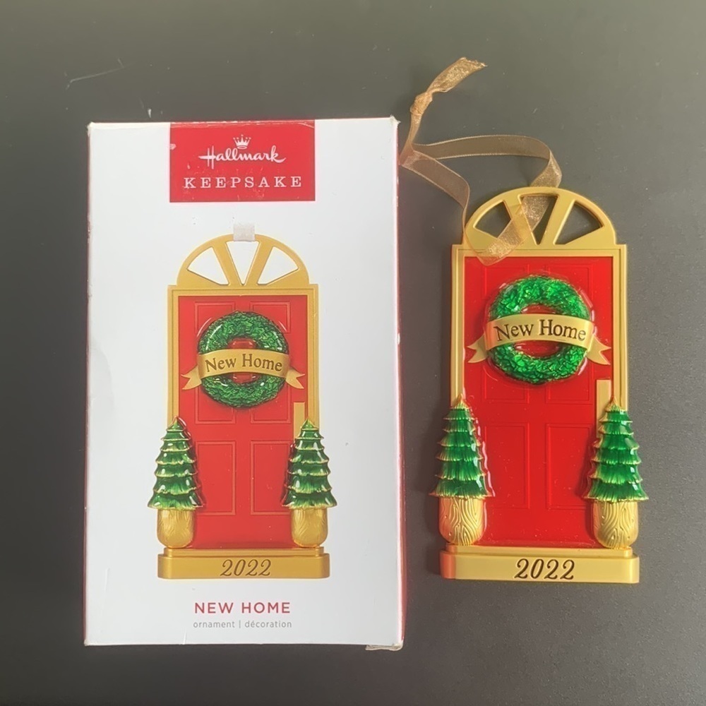 NEW Hallmark Keepsakes New Home Metal Ornament 2022